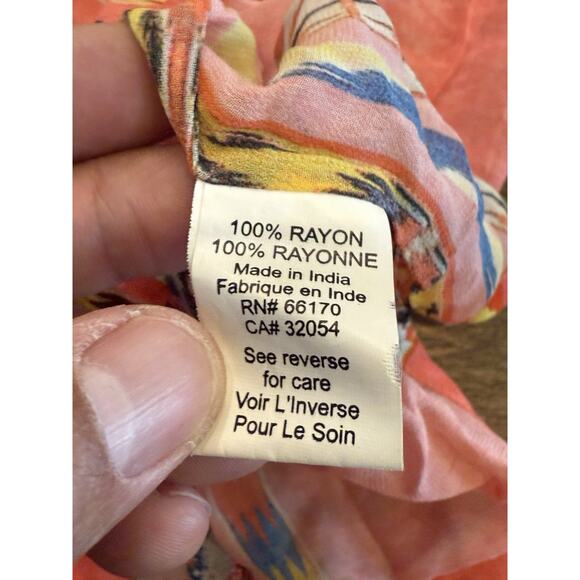 Tanvi Kedia Anthropologie Womens Batwing Sleeve Sequins Embroidered Top Size XS - Picture 6 of 8